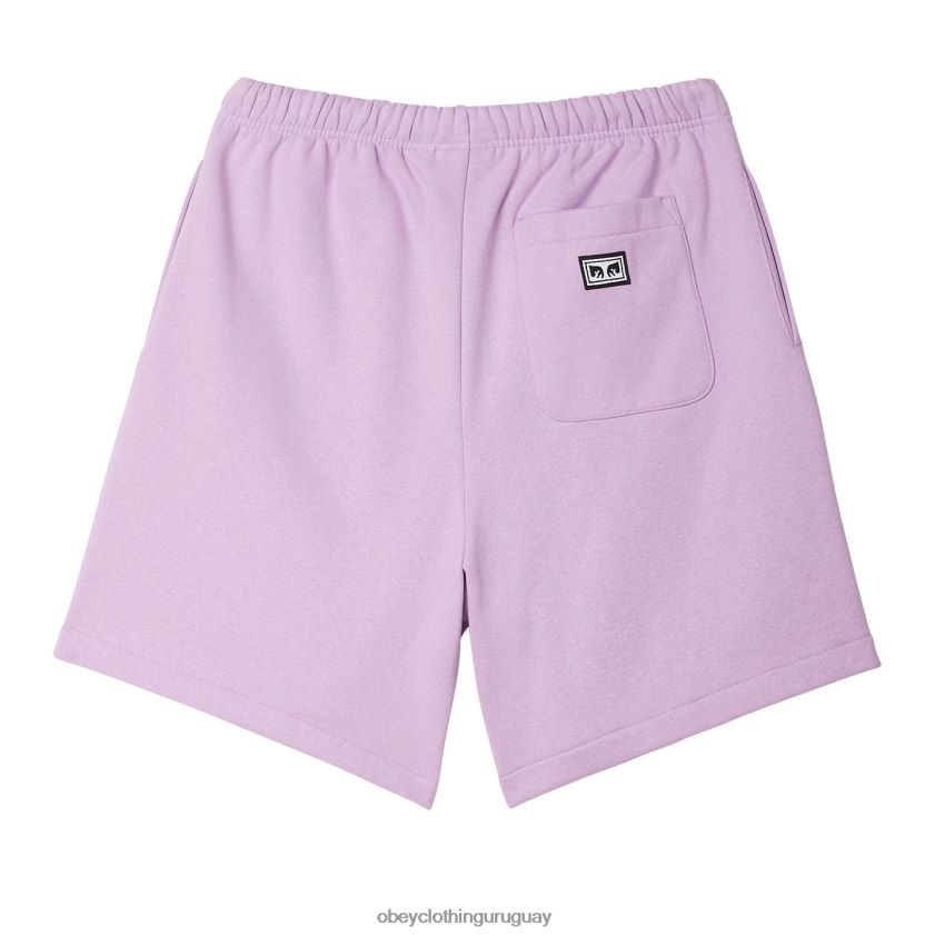 OBEY lavanda digital hombres trabajos establecidos ojos sudor cortos 28XT8J976