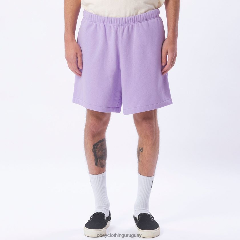 OBEY lavanda digital hombres trabajos establecidos ojos sudor cortos 28XT8J976