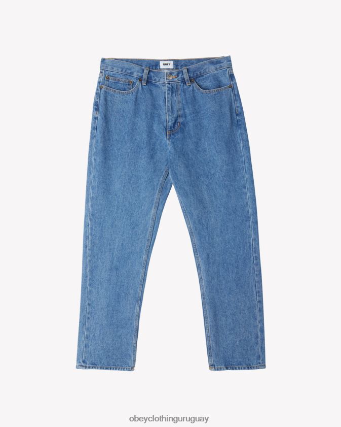 OBEY índigo claro hombres doblador de mezclilla 28XT8J72