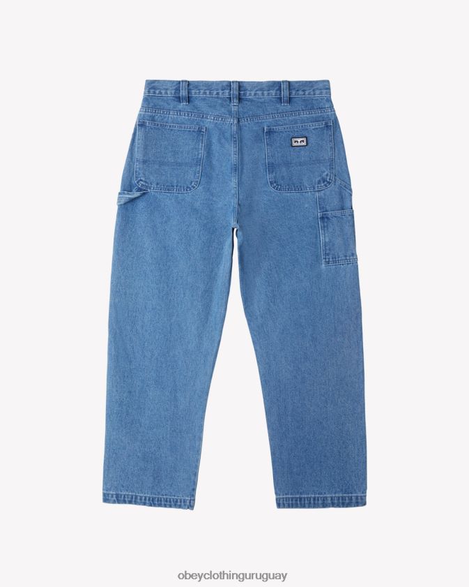 OBEY índigo claro hombres jean carpintero pez gordo 28XT8J81