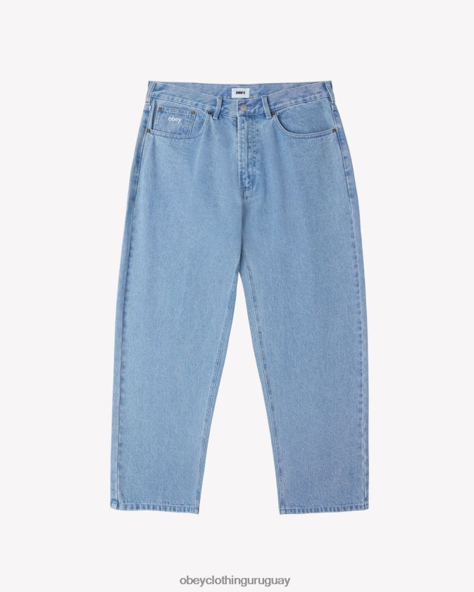 OBEY índigo claro hombres jean holgado 28XT8J78