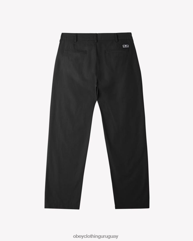 OBEY arcilla hombres pantalón de trabajo de popelina big timer 28XT8J47