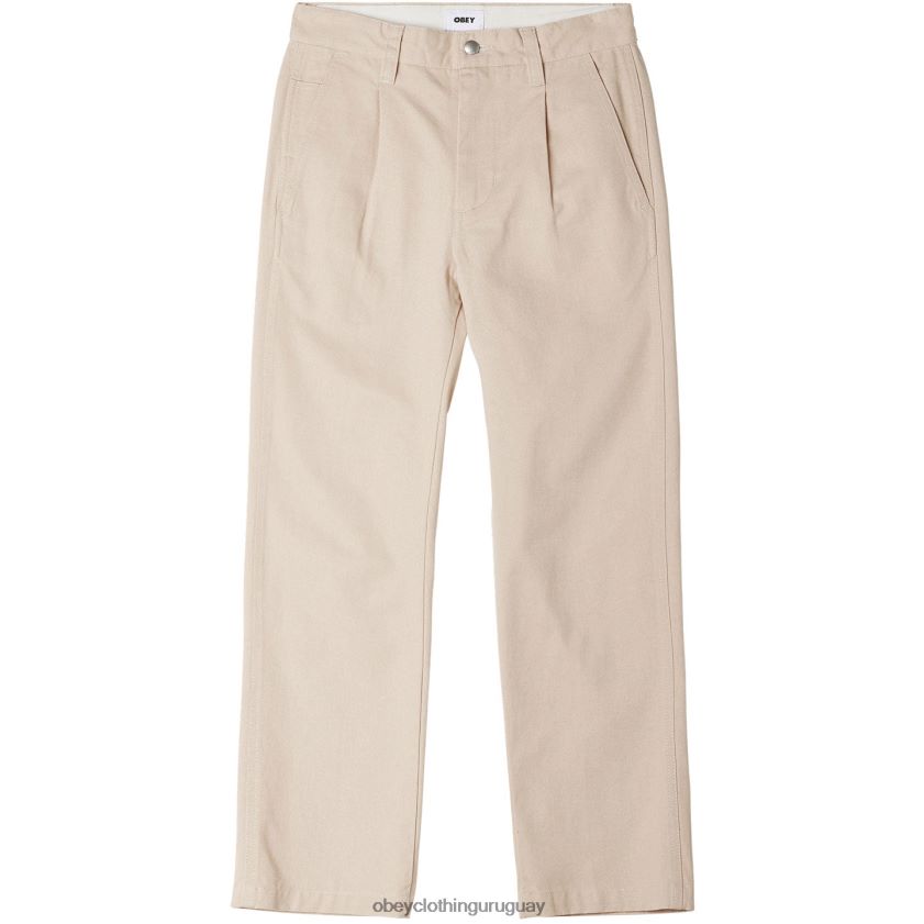 OBEY arcilla hombres pantalón inmobiliario 28XT8J940