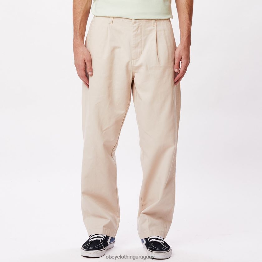 OBEY arcilla hombres pantalón inmobiliario 28XT8J940