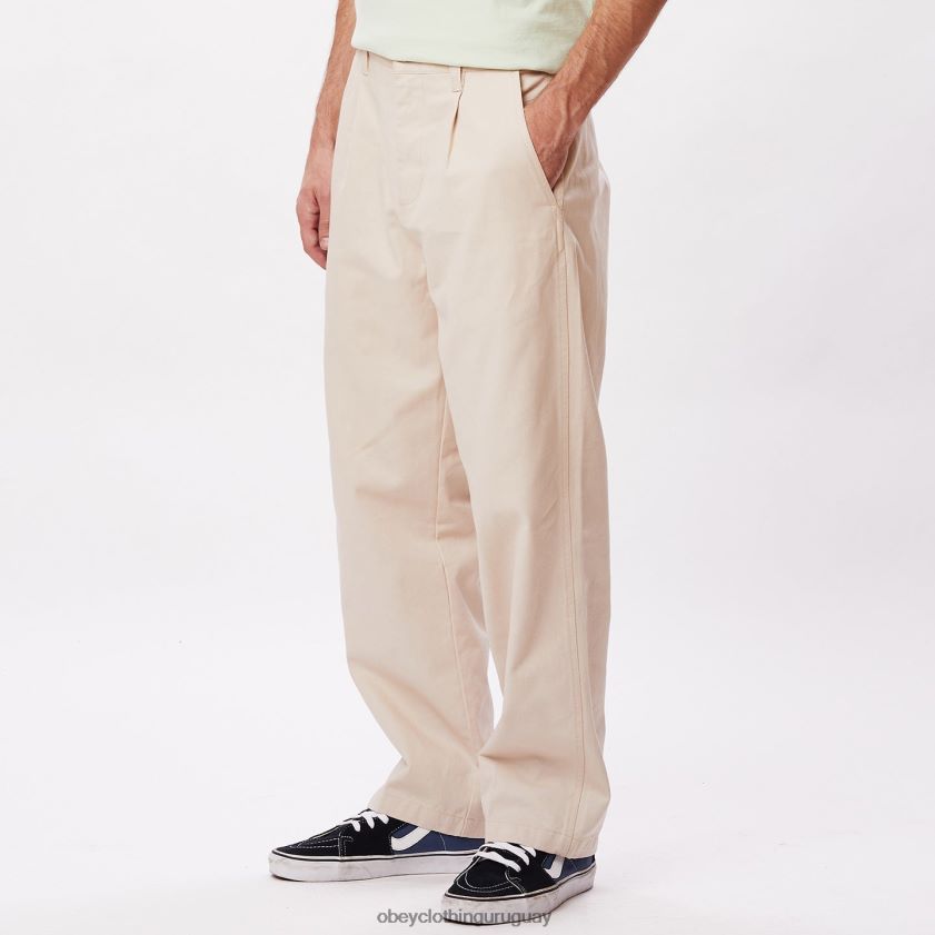 OBEY arcilla hombres pantalón inmobiliario 28XT8J940