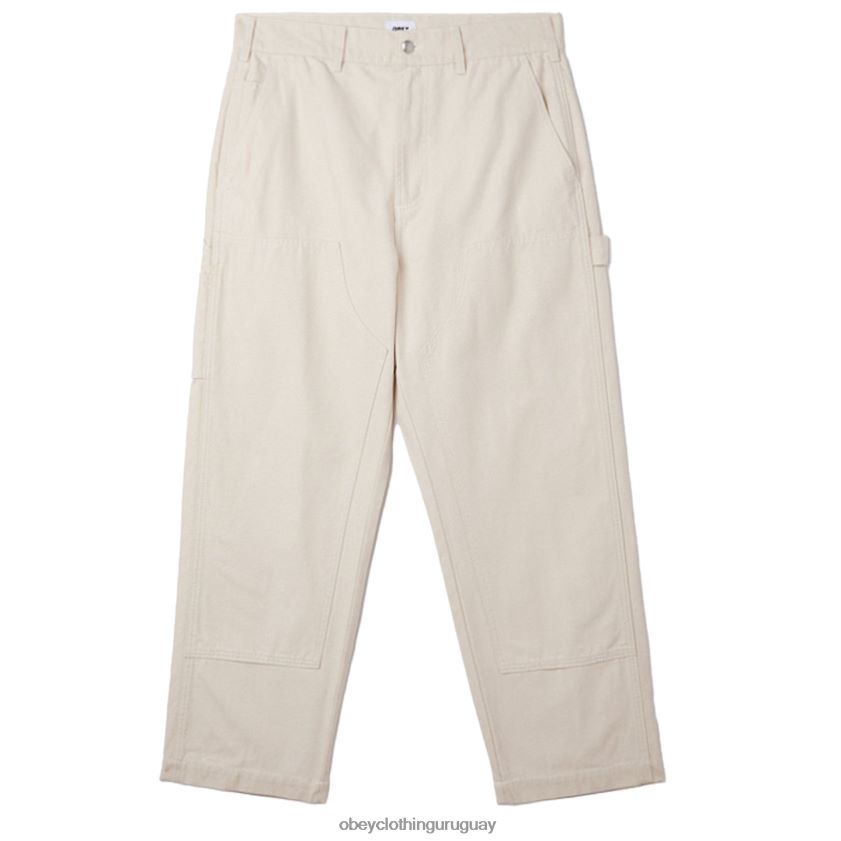 OBEY arcilla hombres pantalones hasta la rodilla dobles de sarga big timer 28XT8J924