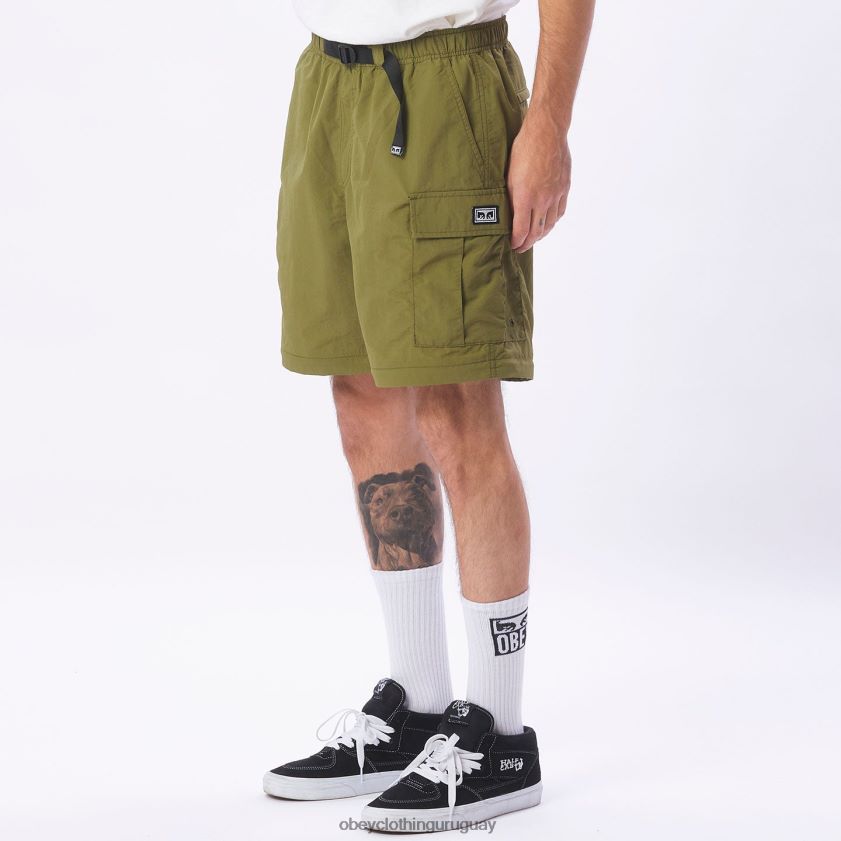 OBEY campo verde hombres pantalón cargo rapture off 28XT8J910