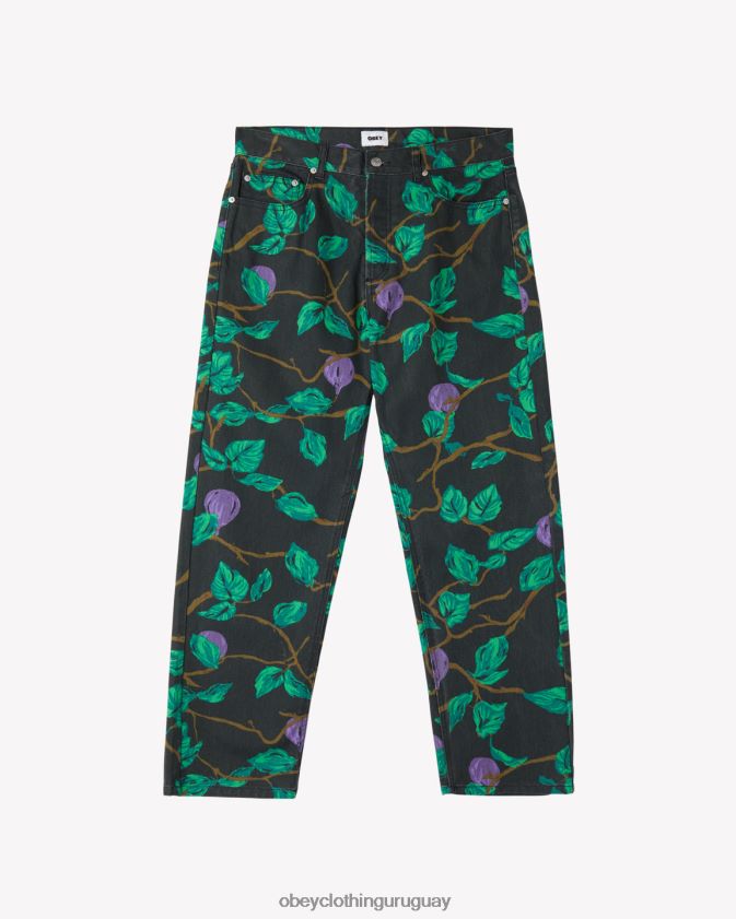 OBEY colofonia hombres denim estampado 28XT8J41