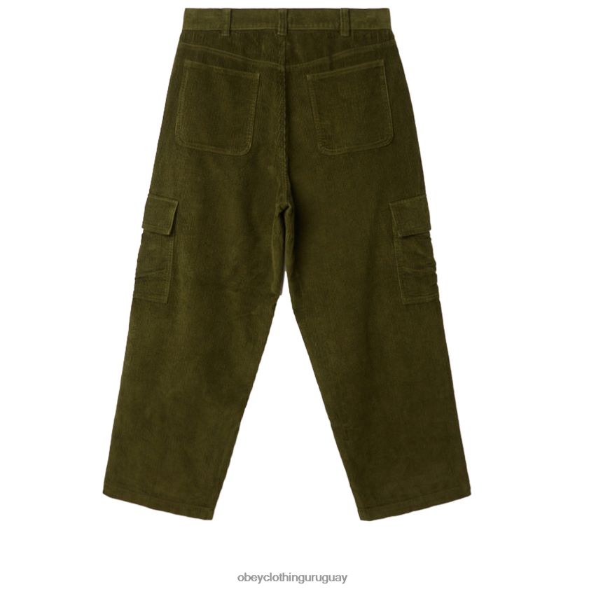 OBEY ejército hombres pantalones cargo bigwig baggy de pana 28XT8J912