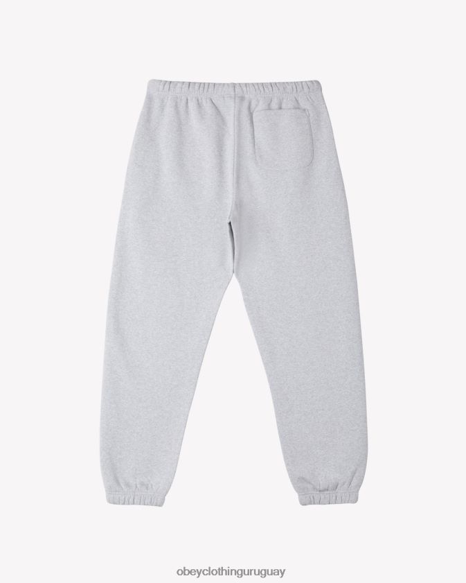 OBEY gris ceniza hombres est. funciona con pantalones deportivos atrevidos 28XT8J23