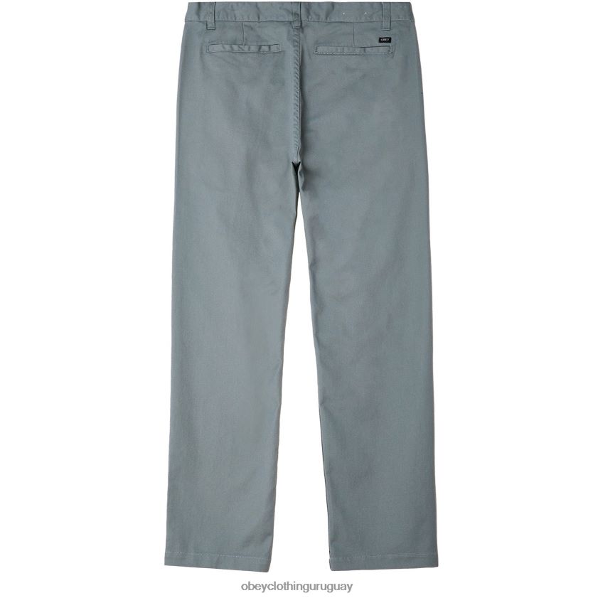 OBEY hoja hombres pantalón rezagado inundado 28XT8J971
