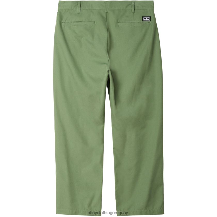OBEY jade hombres pantalón plisado fubar 28XT8J955