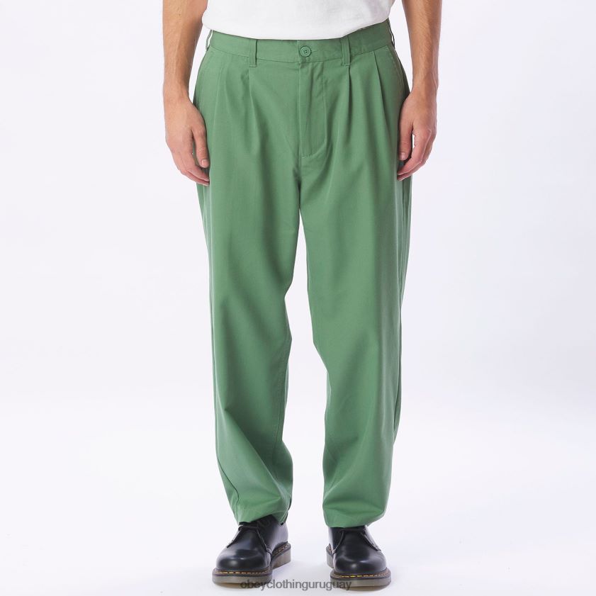 OBEY jade hombres pantalón plisado fubar 28XT8J955