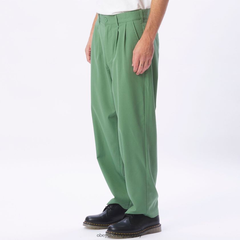 OBEY jade hombres pantalón plisado fubar 28XT8J955