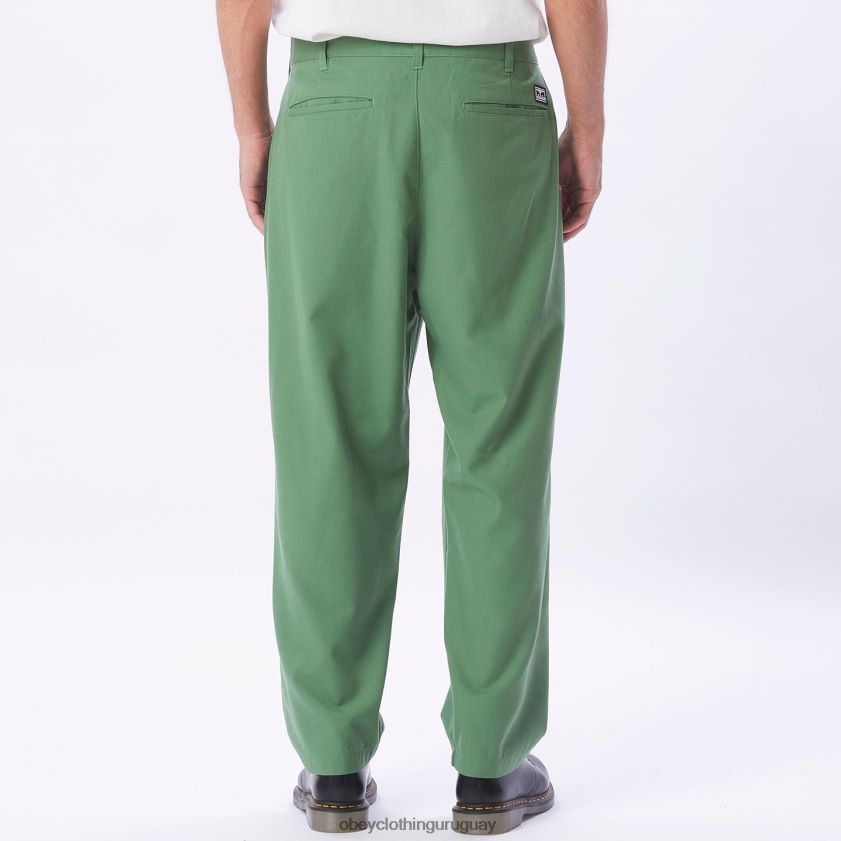 OBEY jade hombres pantalón plisado fubar 28XT8J955