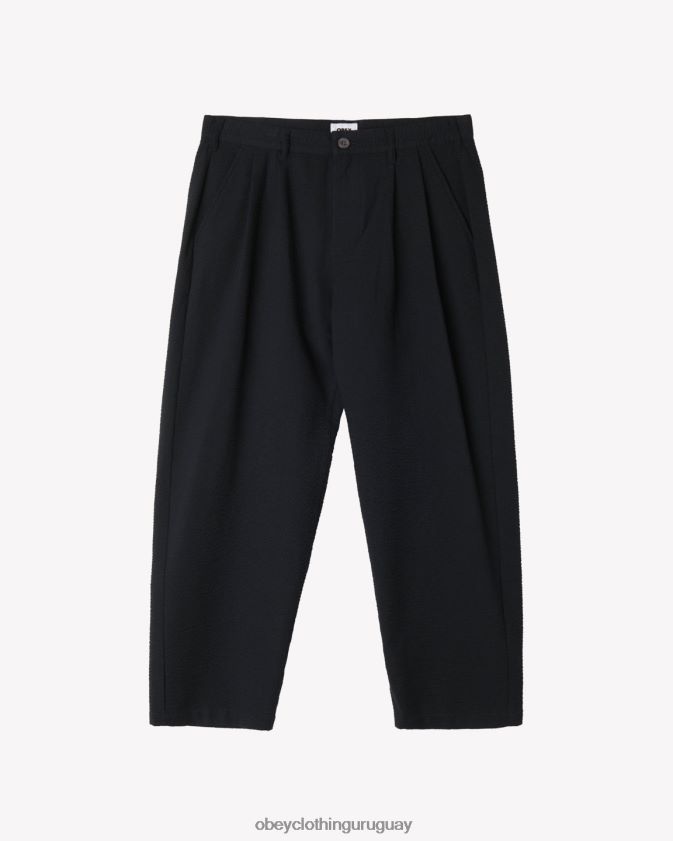 OBEY negro hombres pantalón fubar de sirsaca 28XT8J48