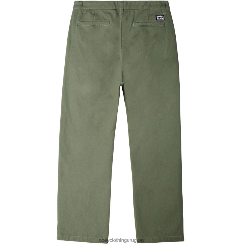 OBEY ondalita hombres pantalón inmobiliario 28XT8J941