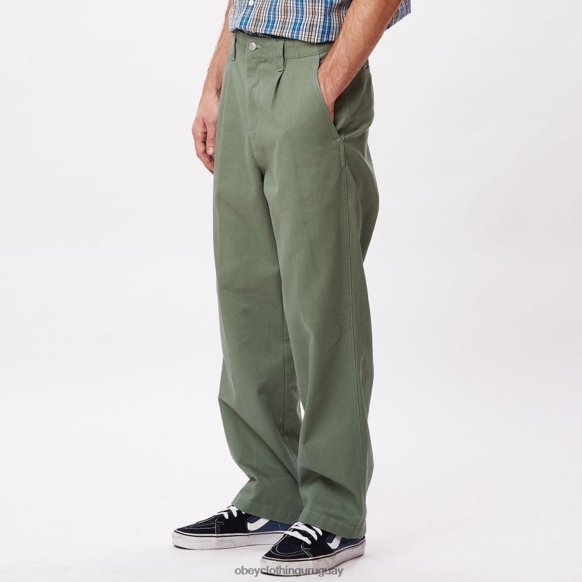 OBEY ondalita hombres pantalón inmobiliario 28XT8J941