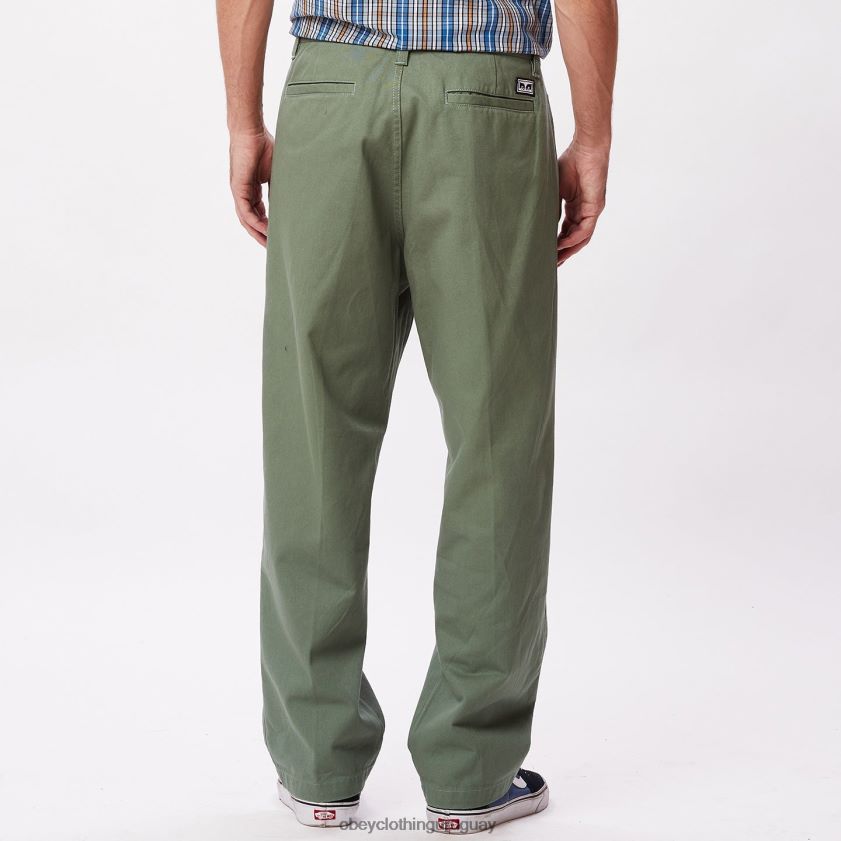 OBEY ondalita hombres pantalón inmobiliario 28XT8J941