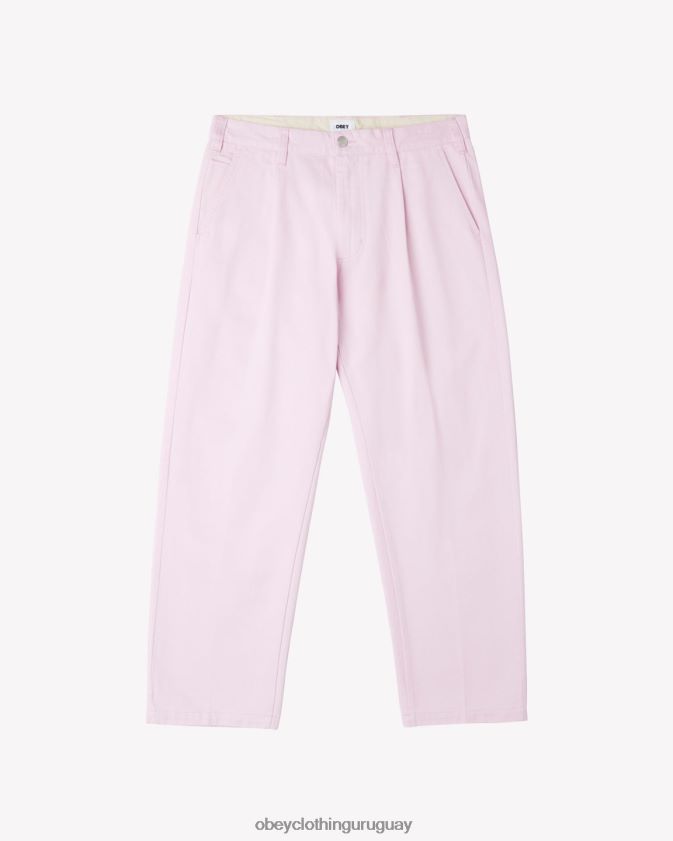 OBEY pirueta hombres pantalón plisado de trabajo duro 28XT8J39