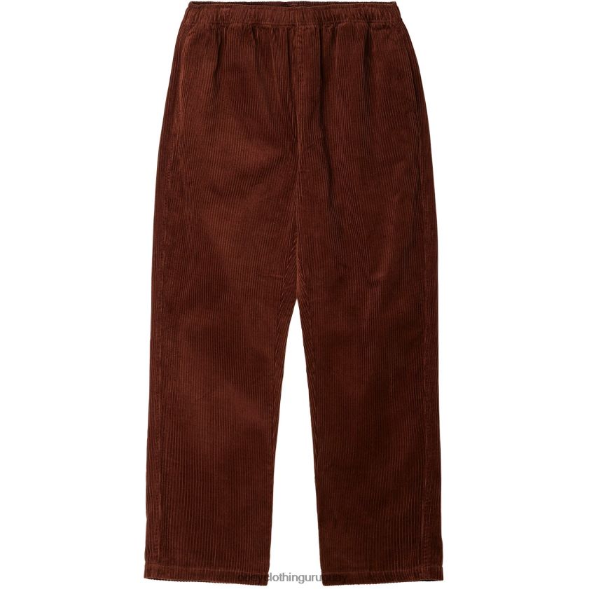 OBEY sepia hombres pantalón de pana fácil 28XT8J947