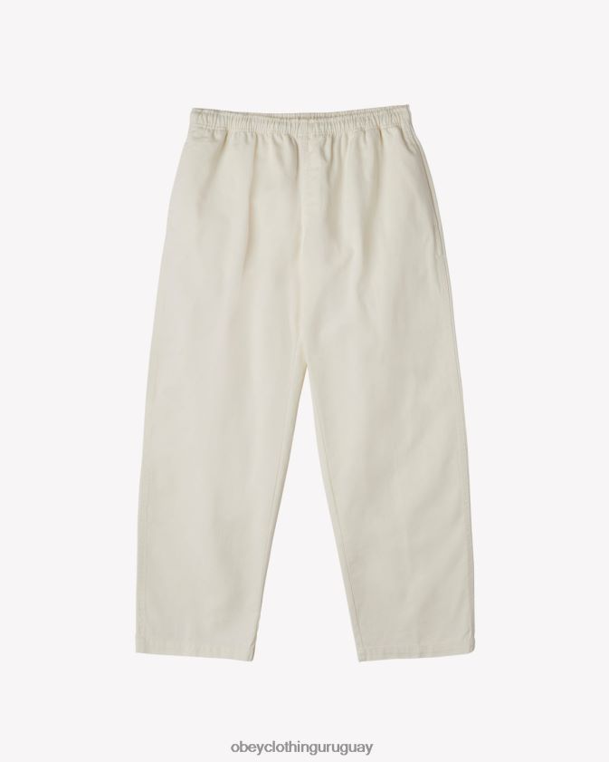 OBEY sin blanquear hombres pantalón de sarga fácil 28XT8J3
