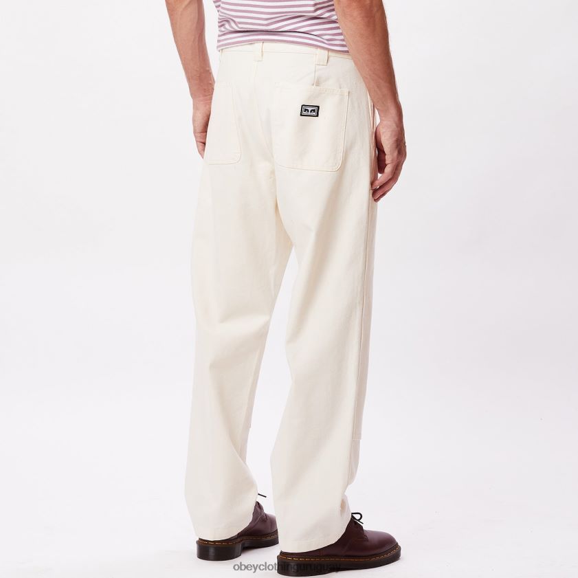 OBEY sin blanquear hombres pantalón tornero 28XT8J949