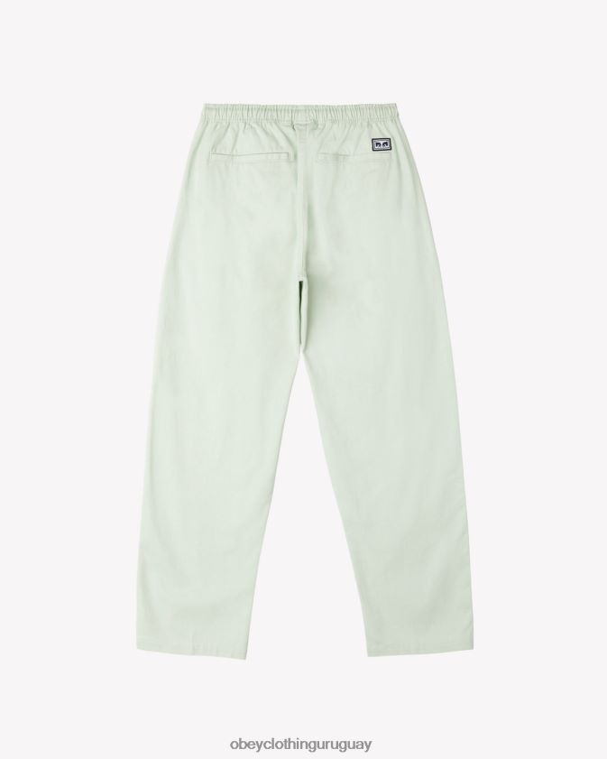 OBEY spray para surfear hombres pantalón de sarga fácil 28XT8J2