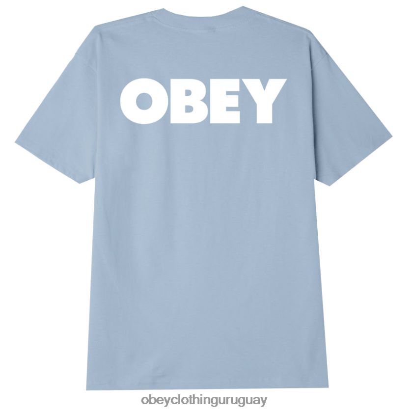 OBEY buen gris hombres camiseta clásica negrita ii 28XT8J872