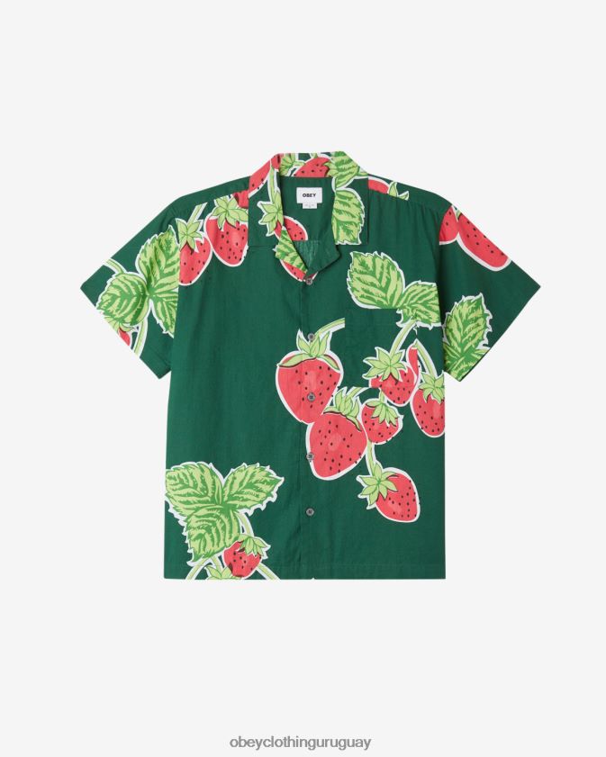 OBEY edén multi hombres camisa de bayas jumbo 28XT8J140