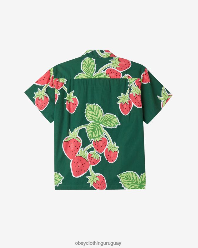 OBEY edén multi hombres camisa de bayas jumbo 28XT8J140