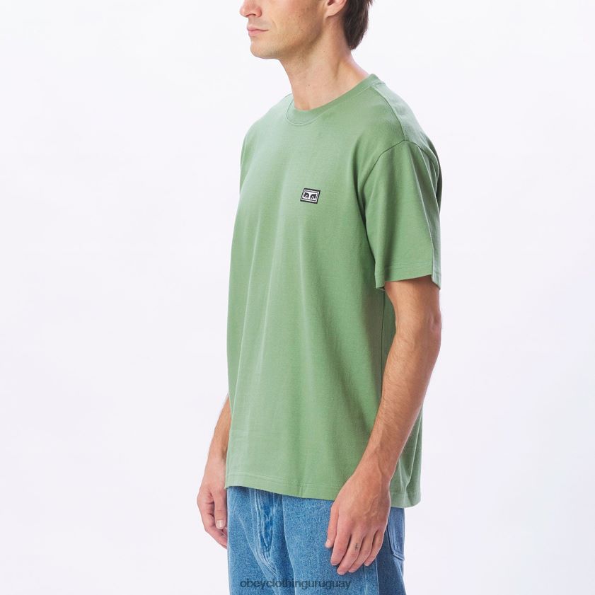 OBEY jade hombres camiseta de ojos de obras establecidas 28XT8J837