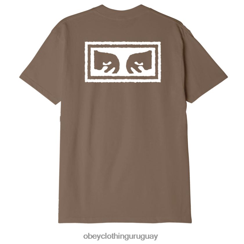 OBEY limo hombres camiseta clásica ojos 3 28XT8J876