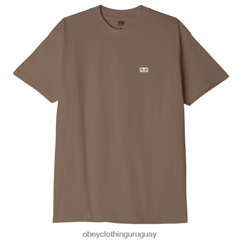 OBEY limo hombres camiseta clásica ojos 3 28XT8J876