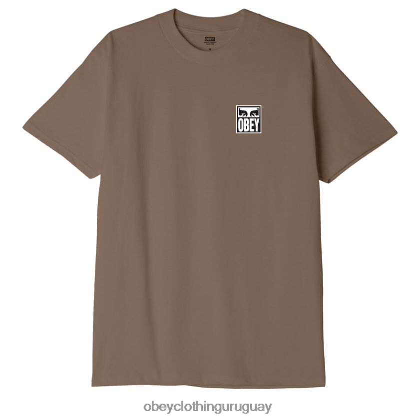 OBEY limo hombres camiseta clásica ojos icono ii 28XT8J884