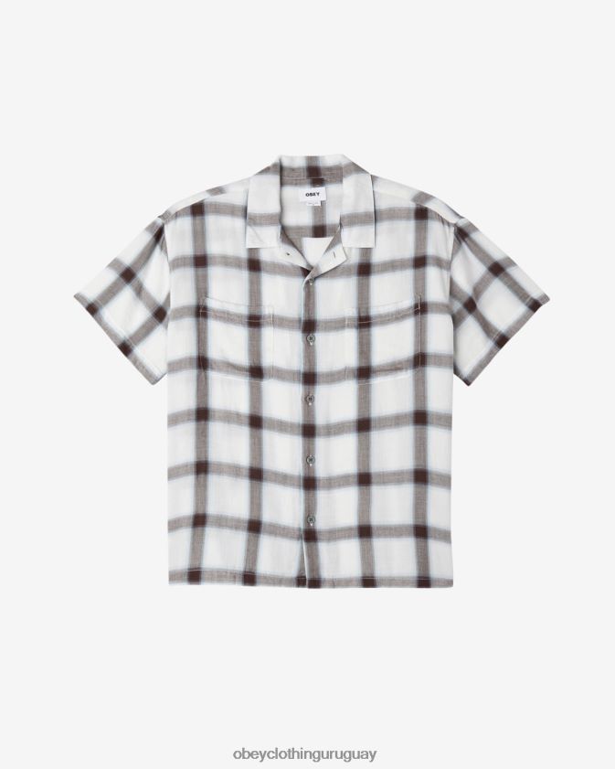 OBEY multi sin blanquear hombres camisa ambiental 28XT8J135