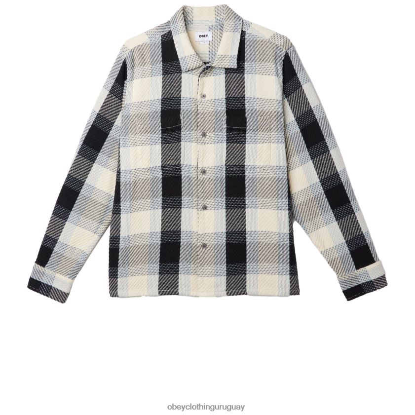OBEY multi sin blanquear hombres camisa bruce 28XT8J772