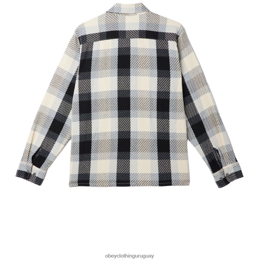 OBEY multi sin blanquear hombres camisa bruce 28XT8J772