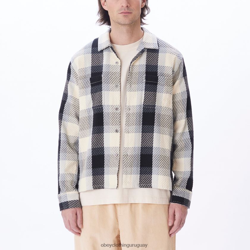 OBEY multi sin blanquear hombres camisa bruce 28XT8J772