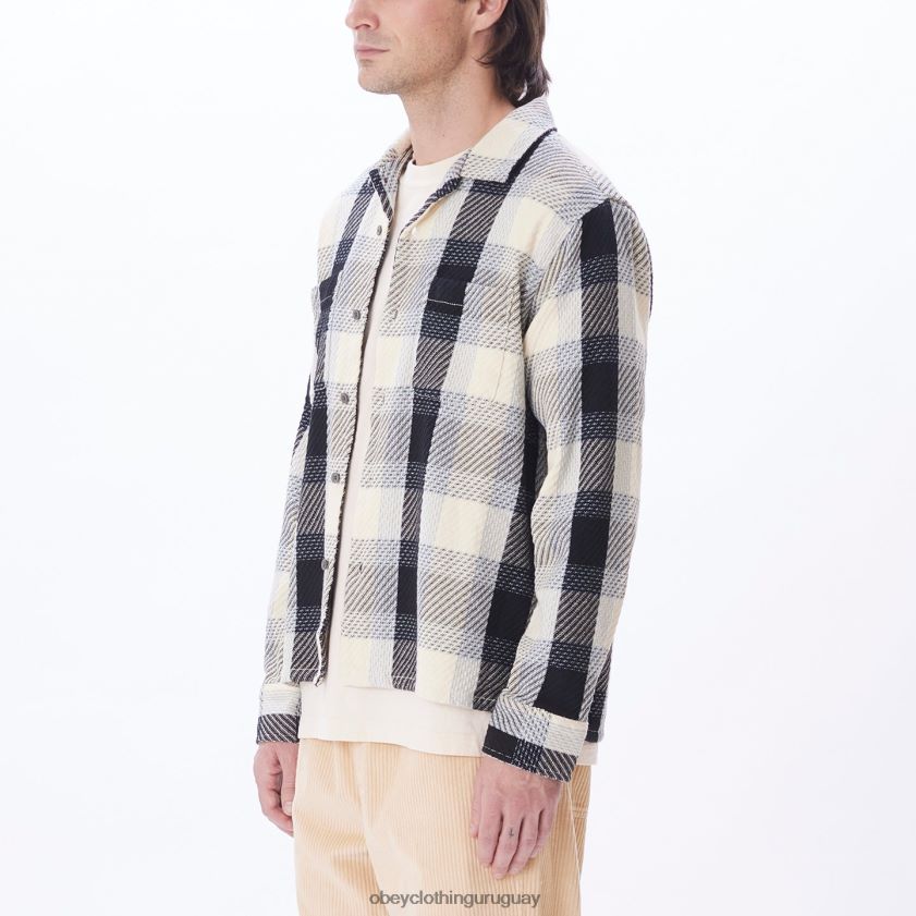 OBEY multi sin blanquear hombres camisa bruce 28XT8J772