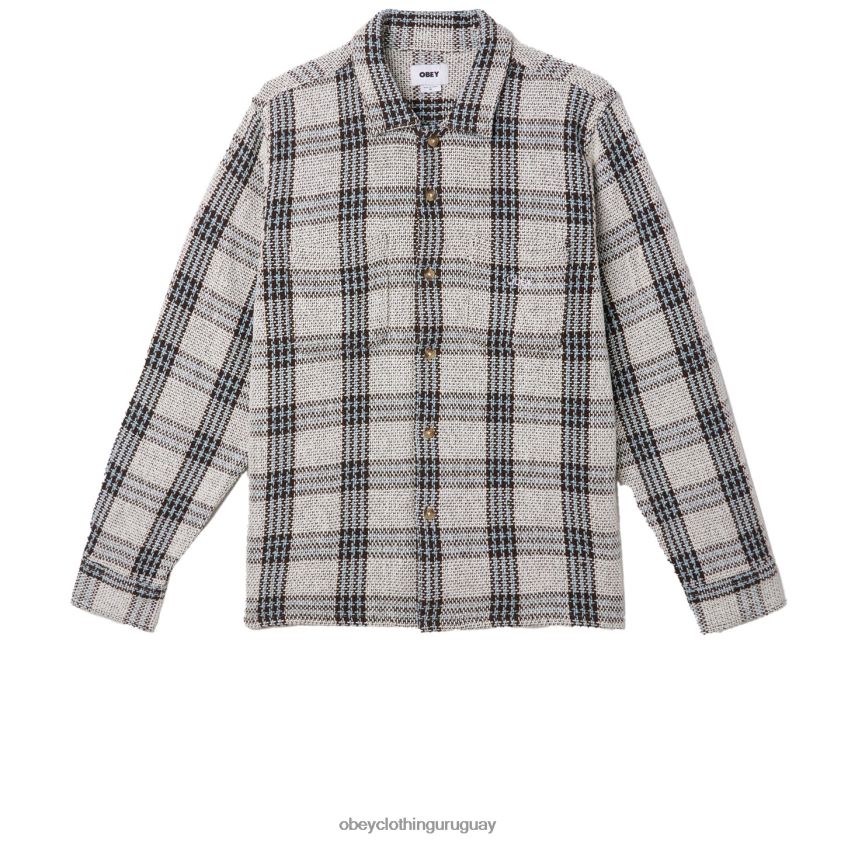 OBEY multi sin blanquear hombres camisa wes 28XT8J764