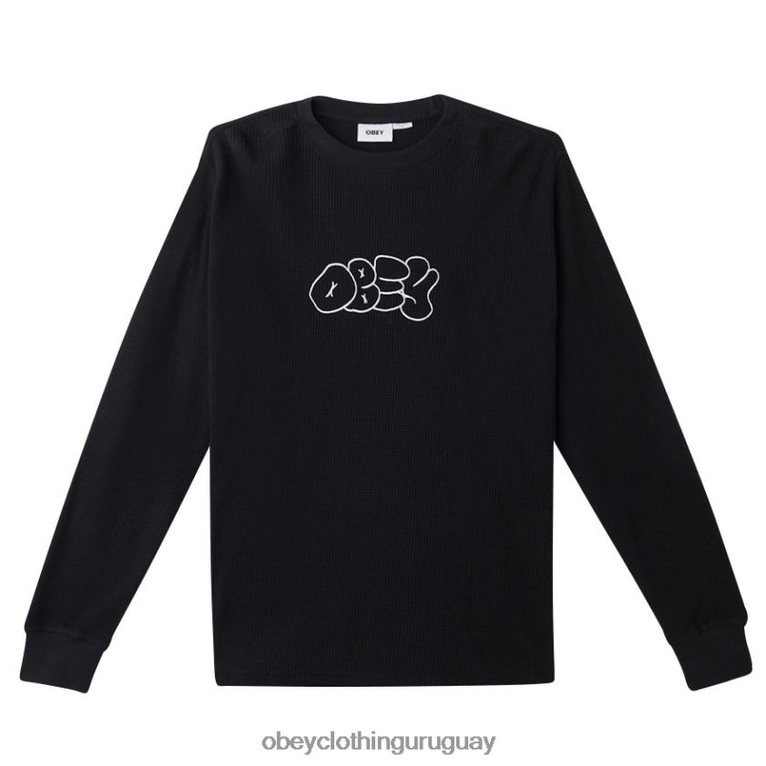 OBEY negro digital hombres generacion termica 28XT8J786