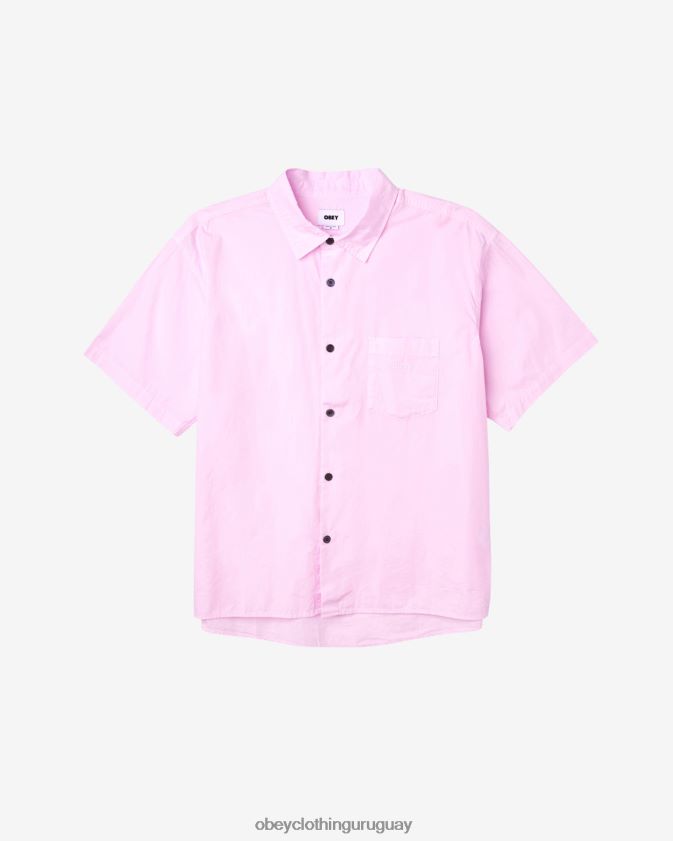 OBEY pirueta de pigmento hombres camisa de pigmento sully 28XT8J145