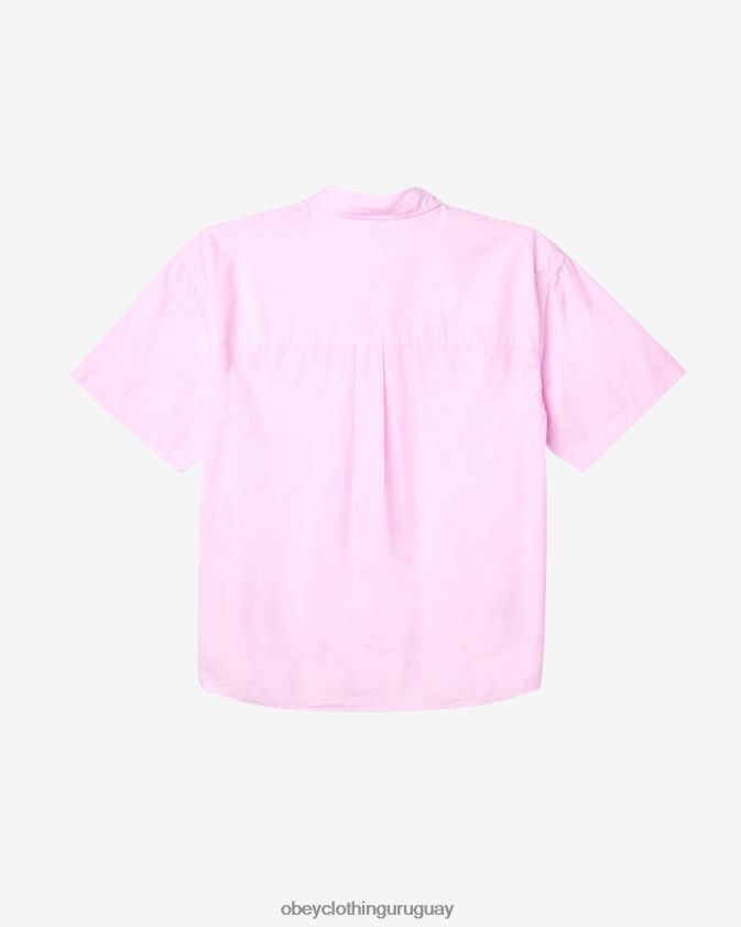 OBEY pirueta de pigmento hombres camisa de pigmento sully 28XT8J145