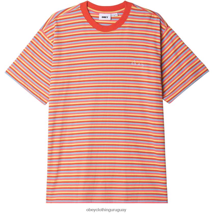 OBEY roobios multi hombres camiseta tributo 28XT8J794