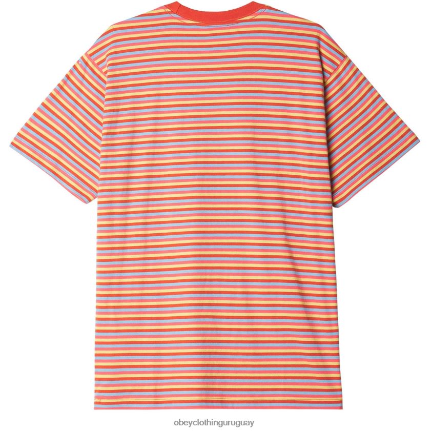 OBEY roobios multi hombres camiseta tributo 28XT8J794