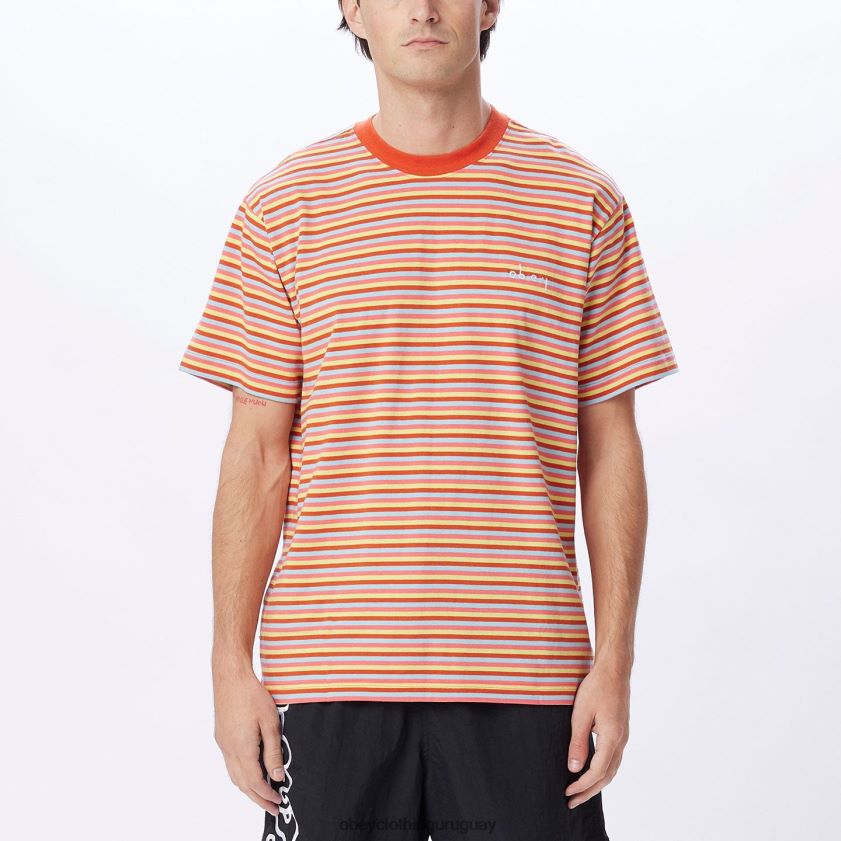 OBEY roobios multi hombres camiseta tributo 28XT8J794
