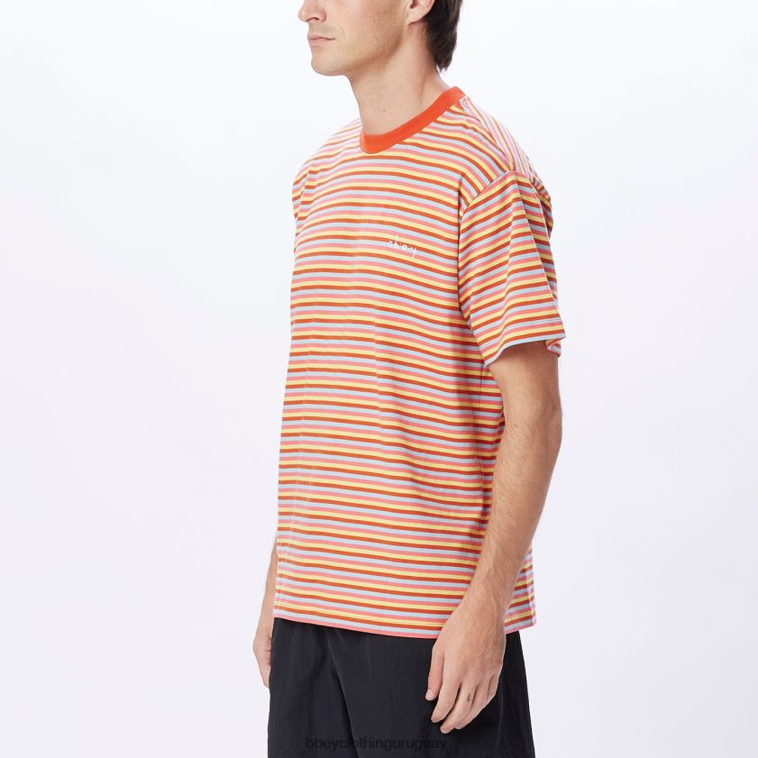 OBEY roobios multi hombres camiseta tributo 28XT8J794
