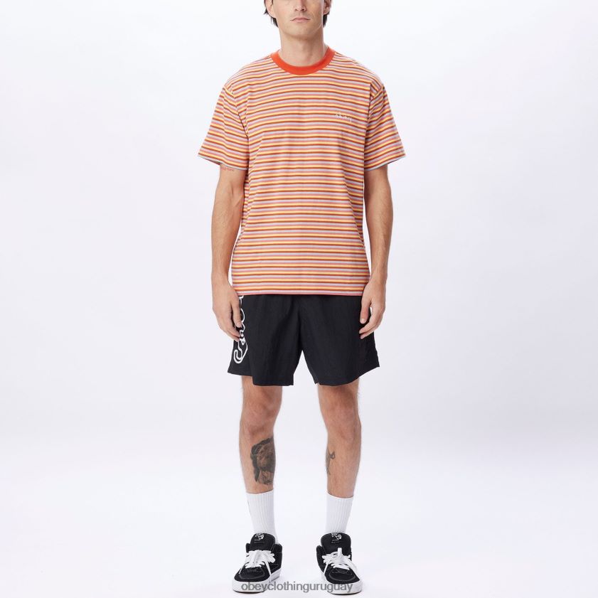 OBEY roobios multi hombres camiseta tributo 28XT8J794