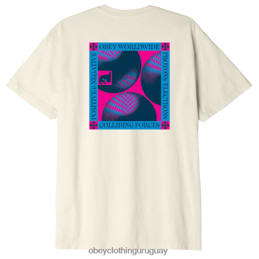 OBEY sagú hombres camiseta orgánica op 28XT8J846